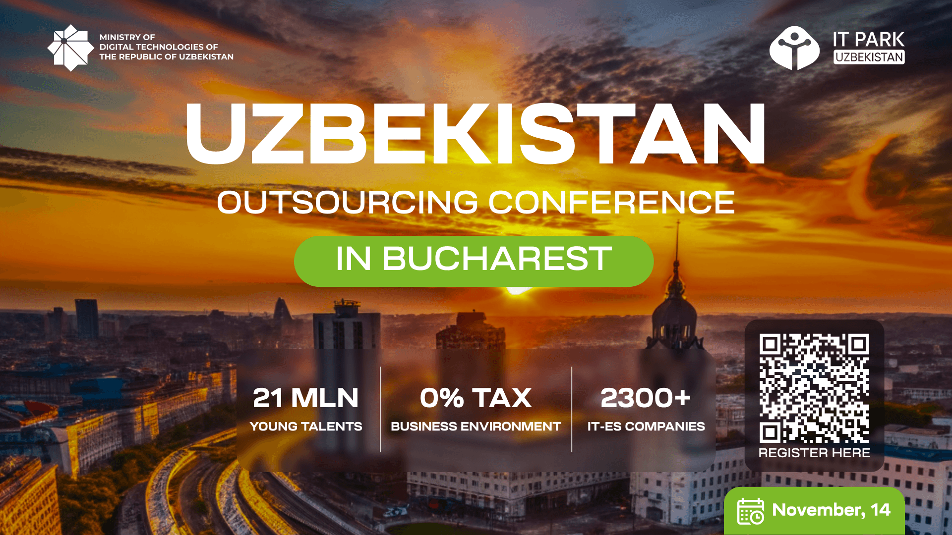 Uzbekistan Outsourcing Conference in Bucharest