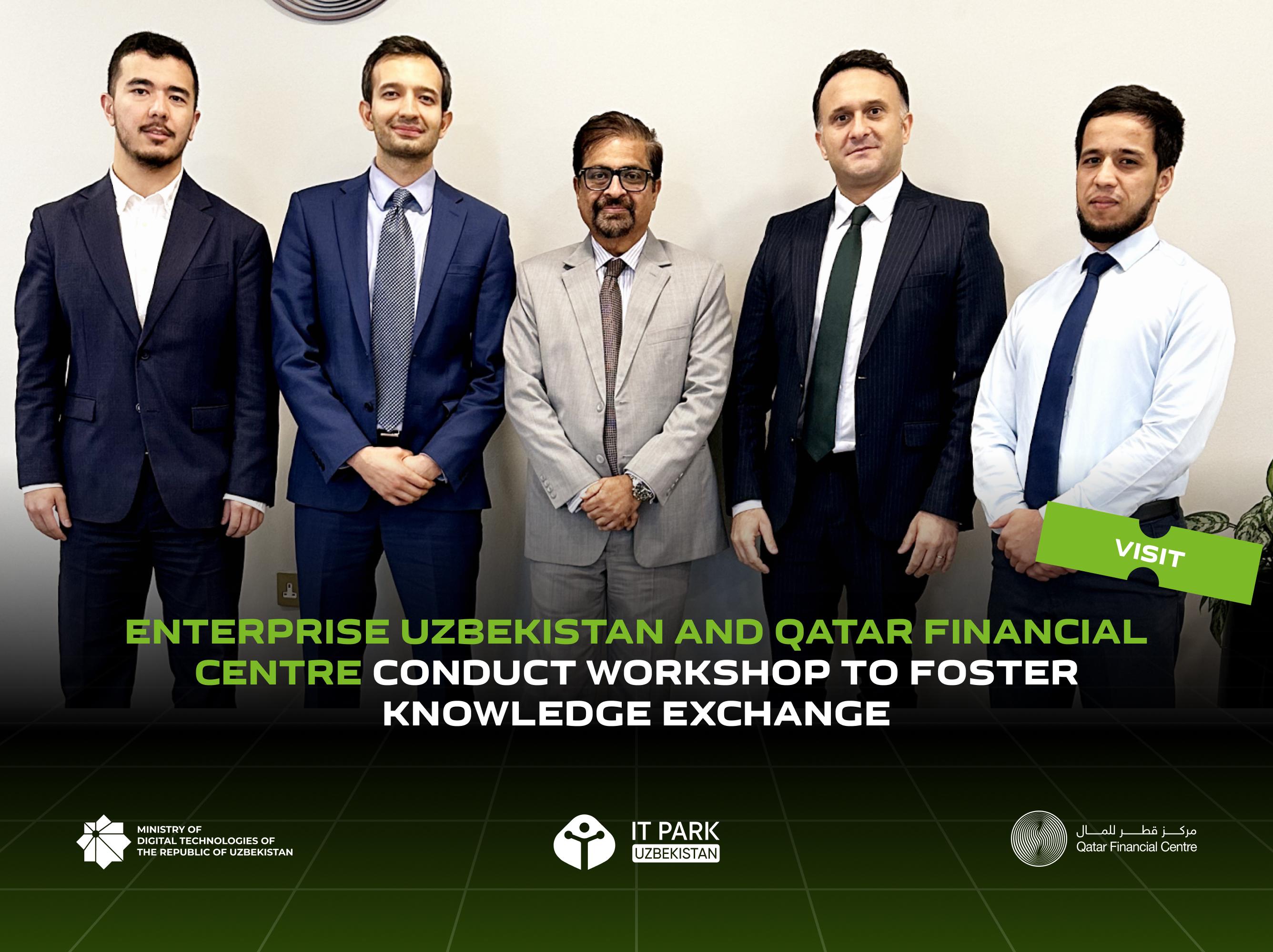 Enterprise Uzbekistan and Qatar Financial Centre Conduct Workshop to Foster Knowledge Exchange